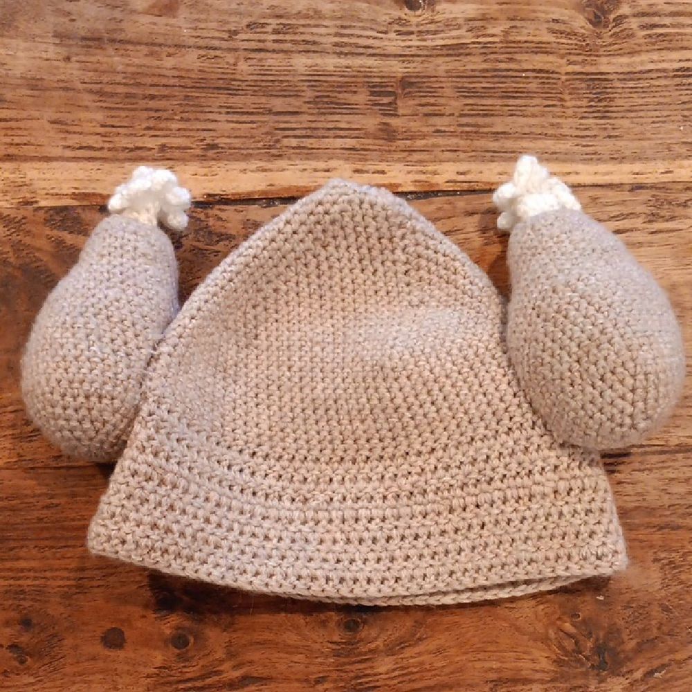 Crochet Turkey Hat One Size